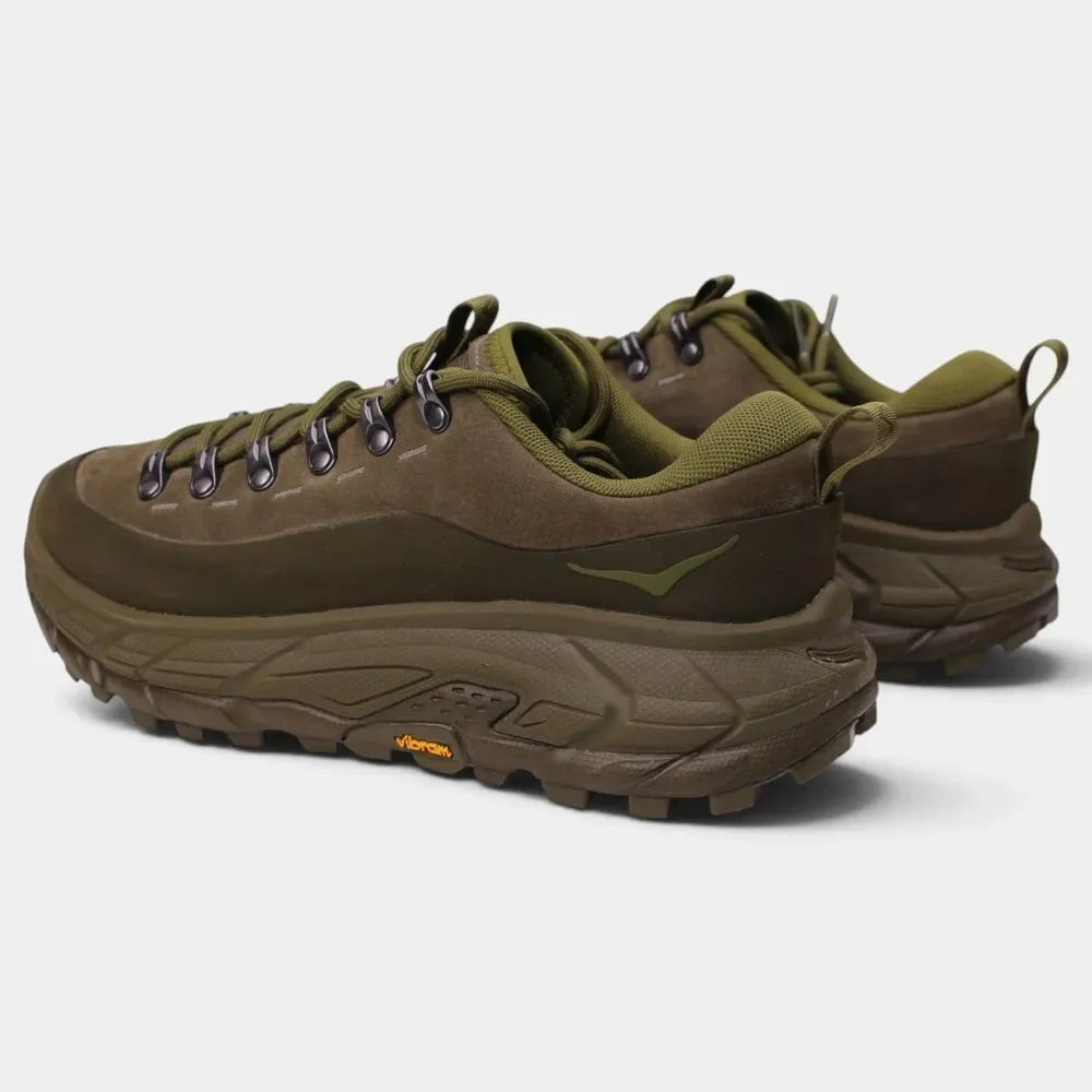 HOKA Tor Summit M8.5 W9.5 Moss Green Vibram Hiking Sneakers New